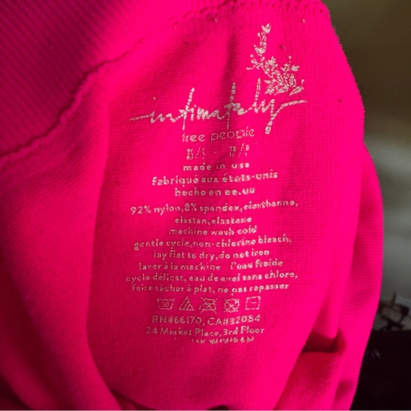 Free People Movement Hot Pink Biker Shorts - Picture 3 of 5